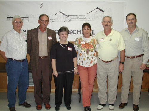 Class of 1964: Larry Rushing, Jim Paul Gordy, Jackie Patterson, Linda Keen, Jimmy Alexander, Larry Williams