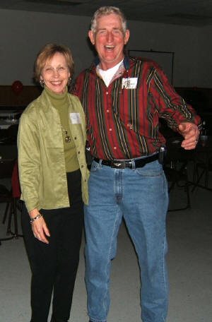 Johnny Griggers and Evelle Gibbs try out the dance floor again in 2004.