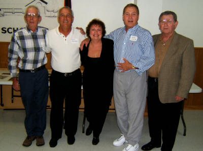 Bobby Linsey, Jack Alexander, Zandra Alexander, Bobby James and Charles Rustin represented the Class of '61.