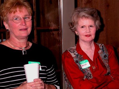 Elaine Braddy and Carol McDilda