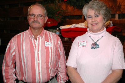 Classmate Sue Rustin and her husband Rick Grisham.