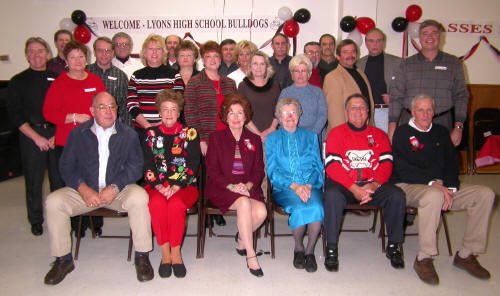 Class of '68 and teachers.